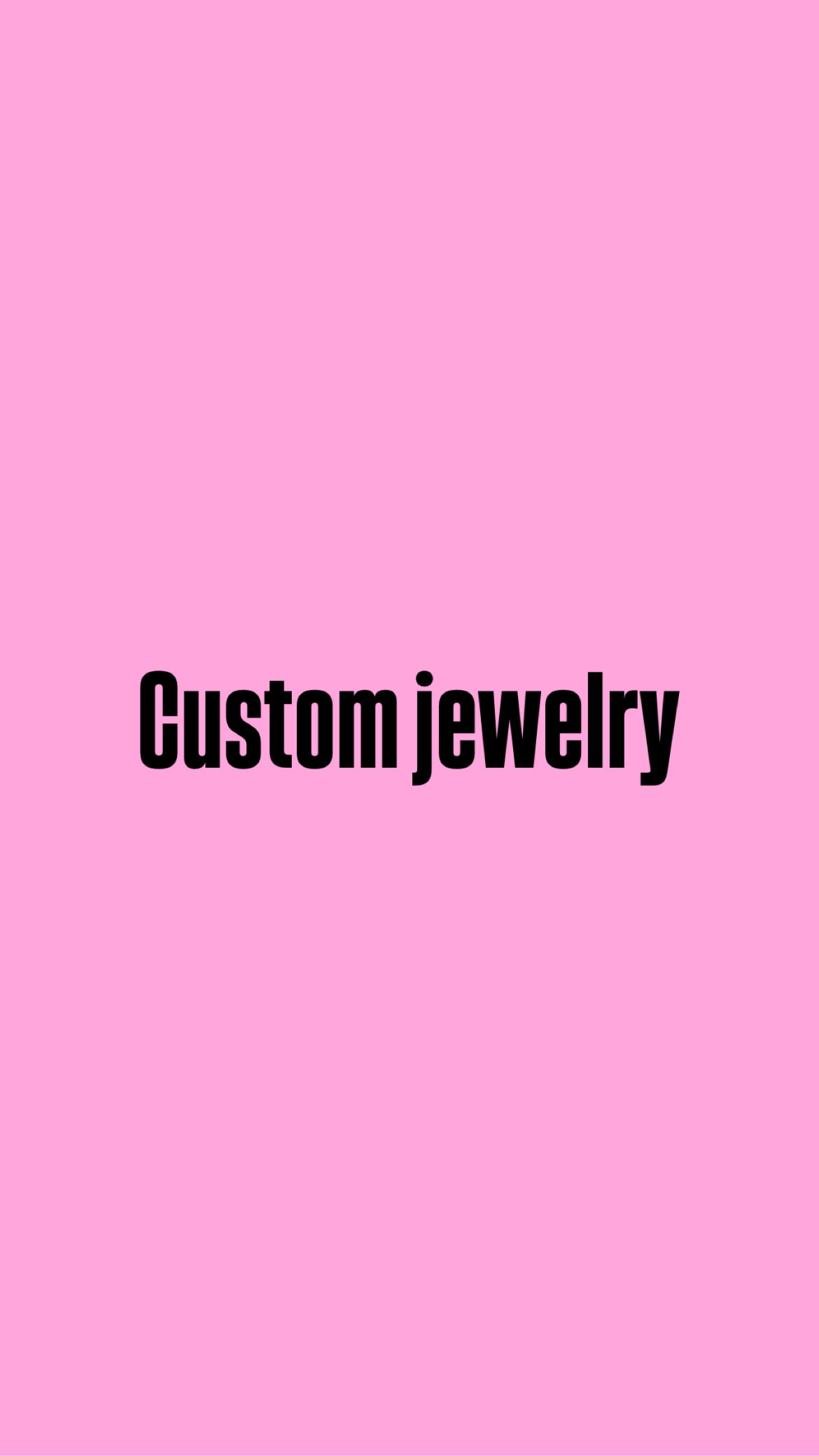 Custom jewelry vendor
