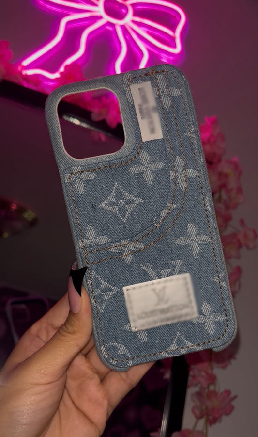 Denim LV Case