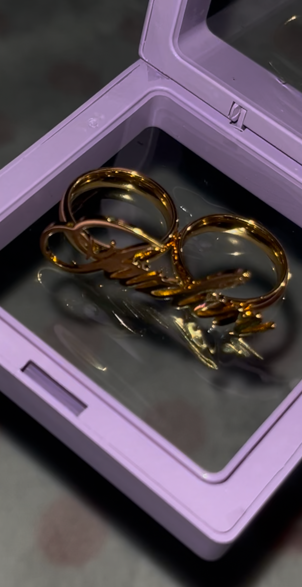 Custom 2 finger ring